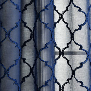 Joli rideau de cuisine en broderie de fruits, petite poche européenne, pas cher, pour fenêtre, pour salon, pour café - Product Image 5