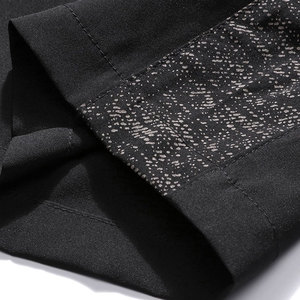 Pantalones cortos informales para hombre ecológicos mezcla de algodón 100% reciclado estilo callejero sólido moda sostenible servicio OEM disponible - Product Image 5