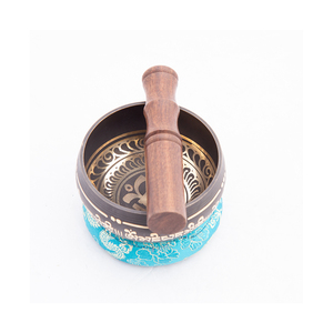 Cuenco de canto tibetano curativo para chakras, mazo de madera y almohada de seda, compra al mejor precio - Product Image 3