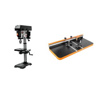 Perceuse à colonne de table à vitesse variable de 12 pouces avec table et guide de 24 x 12 pouces pour le travail du bois et des métaux - Product Image 6