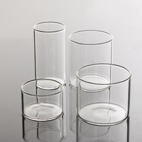 Vases en verre pour terrarium en gros, plantes succulentes, plantes aériennes, fougères, mousse, micro-paysage, vase pour la décoration de la maison, du jardin et de la table