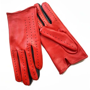 Wolson Industry ถุงมือขับรถหนังแท้สำหรับทุกเพศ, ถุงมือขับรถครึ่งนิ้วถุงมือหนังแฟชั่นสำหรับทุกเพศ - Product Image 4