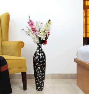 Jarrones de flores de tamaño personalizado decorativos para el hogar Art Deco de cerámica moderna mejor valorados para acentos decorativos de lujo a los mejores precios - Product Image 4