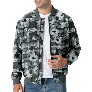 Chaqueta Bomber Deportiva de Invierno de Alta Calidad para Hombre, Precio Económico al por Mayor, Estilo Urbano, Cuello Alto, Transpirable - Product Image 1