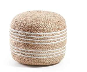 Puf Boho Ecológico de Inspiración Marroquí |   Cojín de Piso para Estilo Rústico y Apartamentos, 16x16 Pulgadas - Product Image 2