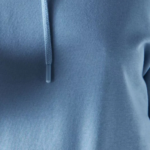 เสื้อฮู้ดกีฬาผ้าฟลีซสำหรับผู้ชายเสื้อฮู้ดแบบสวมหัวไหล่ผ้าคอตตอน100% มีน้ำหนักปรับแต่งได้ - Product Image 4