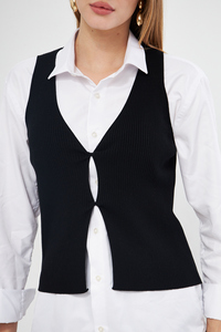 Blusa de punto cómoda y elegante para mujer, tela informal de moda para oficina y uso diario - Product Image 5