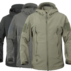 Chaquetas Softshell deportivas personalizadas para hombre, chaqueta para acampar al aire libre, ropa de trabajo, chaqueta para exteriores para hombre - Product Image 1