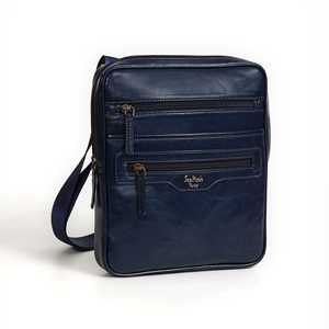 กระเป๋าสะพายพาดลำตัวปรับได้มีสไตล์หนัง PU มีกระเป๋าด้านนอกหลายด้านและซิปปิด - Product Image 5