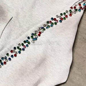 New Arrival Men's Acid Wash <b>Rhinestone</b> <b>Hoodies</b> Basics Cotton Blended Men's Acid Wash <b>Rhinestone</b> <b>Hoodies</b> - Product Image 6