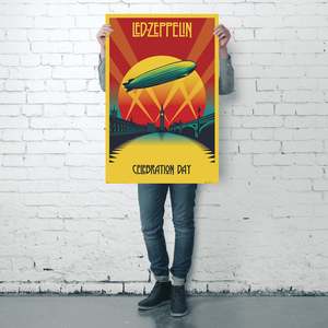 Póster del Día de Celebración de Led Zeppelin para decoración de pared - Product Image 4