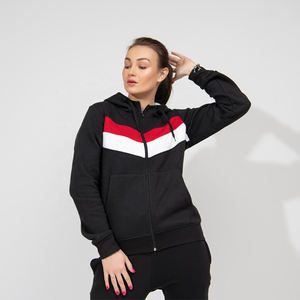 Ensemble de survêtement personnalisé pour femme, sweat à capuche et pantalon de jogging en molleton de coton, style athlétique, streetwear, vêtements de sport décontractés, fabrication OEM - Product Image 4