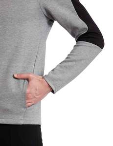 Wholesale Private Label Custom Men's Winter Stonewashed Hoodies High Quality <b>Zipper</b>-Up Waterproof Breathable Cotton/Bamboo - Product Image 3