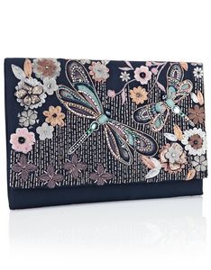 HAND EMBROIDERY <b>UNIQUE</b> <b>BAGS</b> BEST Bohemian Style Embroidery Work Hand Clutch Purses <b>Bags</b> Fancy Design Lining Wholesale - Product Image 6