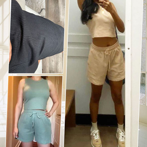 Precio barato Llegada Etiqueta privada Mujeres Conjuntos gemelos Nueva moda Calidad superior Mujer personalizada Nuevo diseño Conjunto Doble - Product Image 6