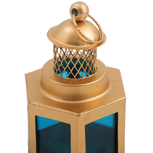 Bulk Handmade Decorative <b>Moroccan</b> <b>Lantern</b> in Multi Color Glass Metal Lighting T-Light Candle holder <b>Lantern</b> for Sale Christmas - Product Image 4