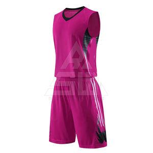 Uniformes de Baloncesto de Tallas Grandes de Alta Calidad - Ligeros y Transpirables 100% Poliéster Colores y Estilos Personalizados Servicio OEM - Product Image 2