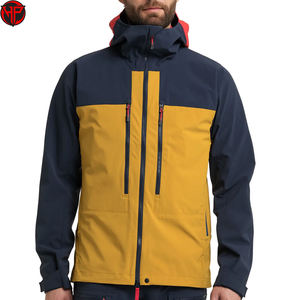Venta al por mayor de los hombres chaqueta Softshell de alta calidad transpirable de talla grande cómodo y suelto cierre de cremallera para la chaqueta de invierno - Product Image 1
