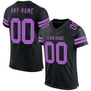 Camiseta juvenil de fútbol americano, uniforme personalizado transpirable de alto rendimiento para práctica de juegos, equipo escolar y entrenamiento de clubes - Product Image 1