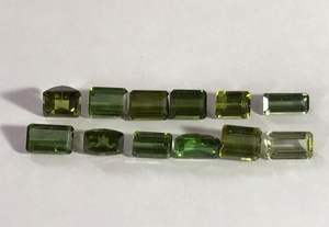 LOT DE TOURMALINE CHROME NATURELLE. LOT DE TOURMALINE VERTE. - Product Image 3