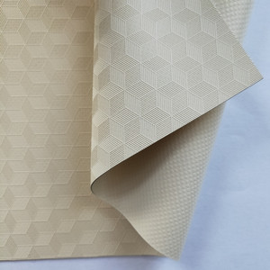 Nouveau modèle 3D <span class=keywords><strong>en</strong></span> relief FR UV 850gsm bâche enduite de PVC occultant <span class=keywords><strong>pour</strong></span> <span class=keywords><strong>Pergola</strong></span> auvent pare-soleil - Product Image 4