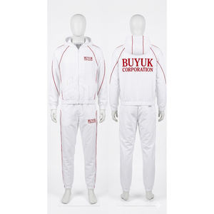 Conjunto Deportivo de Pantalones Jogger y Chaqueta Cortavientos con Capucha Estilo Streetwear, Lavado Ácido, Transpirable, Disponible para OEM - Product Image 4