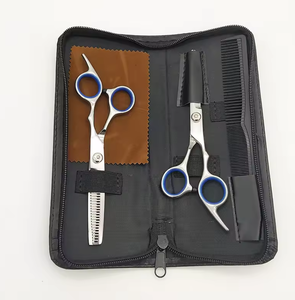 Nueva moda salón peluquero corte de pelo tijeras de adelgazamiento tijeras de corte de pelo de acero inoxidable tijeras de pelo - Product Image 1