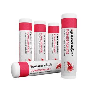 Bálsamo Labial de Granada con Vitamina E, Etiqueta Privada Personalizada OEM, Producto de Belleza y Cuidado Personal, Paquete de 5 - Product Image 1