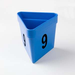 Supporto per numeri con base magnetica blu - Product Image 1