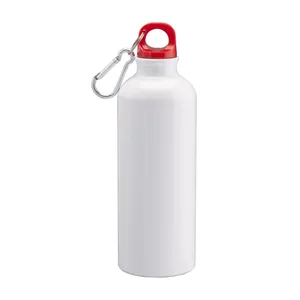 Borraccia Sportiva in Alluminio Personalizzata da 500ml con Moschettone - Product Image 2