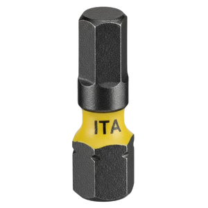 1/4" 25mmL S2 Industrial & DIY Grade Impact Hex Bits with <b>Heat</b> <b>Shrink</b> PVC <b>Sleeve</b> ODM OEM - Product Image 3