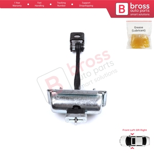 BDP1303 limiteur de sangle de contrôle d'arrêt de charnière de porte avant pour Citroen C3 MK3 208 2008 MK1 5 portes hayon 9671891380 Bross pièces automobiles - Product Image 2