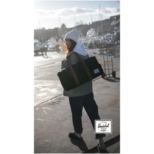 Sac de sport recyclé Herschel Novel, sacs de sport durables avec cordon de serrage promotionnel, gadgets originaux - Product Image 4