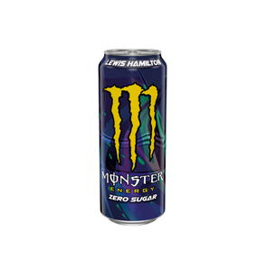 Lot de 24 bouteilles de Monster Energy Lewis Hamilton Zero Sugar de 500 ml chacune, carton maître, poids net 12,5 kg, pour vente en gros et livraison directe. - Product Image 5