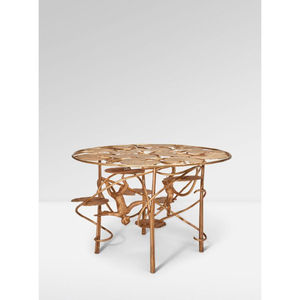 Classic Look Superior Quality Metal <b>High</b> Grade Gold Plated And White Color <b>Covers</b> Luxury Furniture <b>Chairs</b> In Impressive Price - Product Image 2