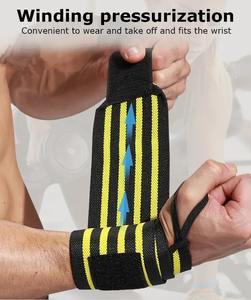 Neoprene Breathable Customizable <b>Wrist</b> <b>Wraps</b> <b>Gym</b> Workout Weight Lifting Compression Heavy Duty Fitness Training <b>Wrist</b> Straps - Product Image 4
