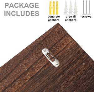 Key and Mail Holder for Wall Decorative <b>Rustic</b> Mail Organizer Wall Mount, Wooden Letter Sorter Organizer with 4 Key Rack Hooks - Product Image 6