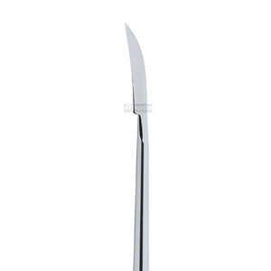 REMEDA Instrument chirurgical manuel Couteau en forme de faucille légèrement incurvé avec une longueur de lame de 10mm et une largeur de lame de 4mm - Product Image 3