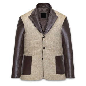 Wholesale Price <b>Sheepskin</b> <b>Leather</b> Bomber <b>Jacket</b> Autumn Winter <b>Jacket</b> For <b>Men</b> New Fashion Casual <b>Men's</b> <b>Leather</b> <b>Jacket</b> - Product Image 5
