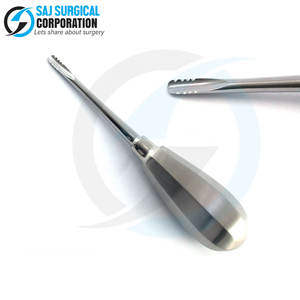 Elevadores de raíz manuales de acero inoxidable, duraderos y reutilizables, venta directa de fábrica, uso dental - Product Image 1