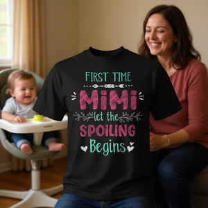 Camiseta para Abuela Primeriza, ¡Que Comience el Abrazar! - Producto Promocional - Product Image 3