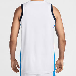 100% Polyester maille basket hauts hommes sans manches Football basket-ball gilet hauts Jogging course réservoir Singlet hommes - Product Image 2