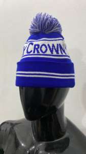 หมวกบีนนี่ลายทางแบบยูนิเซ็กส์สำหรับชายหาดและท่องเที่ยวโลโก้ตามสั่ง - Product Image 4