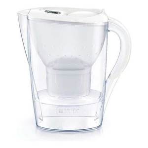 MARELLA Lot de 6 pour kit de carafe filtrante blanche Maxtra Pro 2,4 L, carafe à eau <span class=keywords><strong>Brita</strong></span> avec filtres 1051474 - Product Image 1