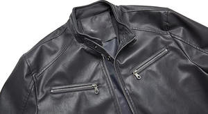 Chaqueta de Cuero Ligera de Alta Calidad para Hombre, Diseño Clásico de Lona, Manga Larga, con Capucha, Diseños Elegantes Personalizados, Nueva, 2026 - Product Image 4