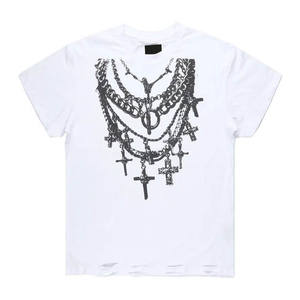 Camiseta clásica de algodón, cómoda, suave, transpirable, informal, de manga corta, para hombres y mujeres, ropa de moda para el día a día - Product Image 5