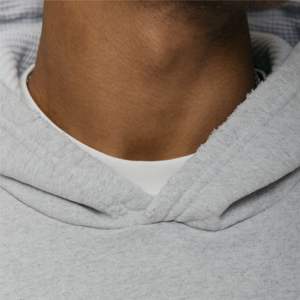 Sweat à capuche thermique de couleur unie pour hommes avec motif sérigraphié personnalisé Ourlet brut de haute qualité Confort et style supérieurs - Product Image 5