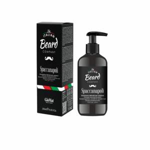 Bálsamo para Barba Ecológico SPACCANAPOLI con Crema Hidratante, Extractos de Plantas y Hierbas Naturales 250ml para un Afeitado Suave - Product Image 1