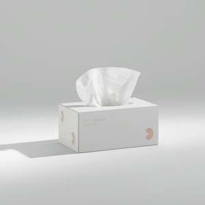 Pañuelos Faciales Ecológicos de Papel Ruby de 2 Capas, Paquete a Granel, Papel Suave y Duradero para Uso Doméstico, de Oficina y Comercial - Product Image 1