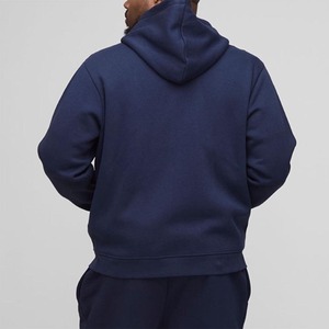 Logo imprimé DTF personnalisé 500gsm hommes basiques sweats à capuche zippés haute qualité coupe ample poids lourd surdimensionné hip hop homme sweats à capuche - Product Image 6